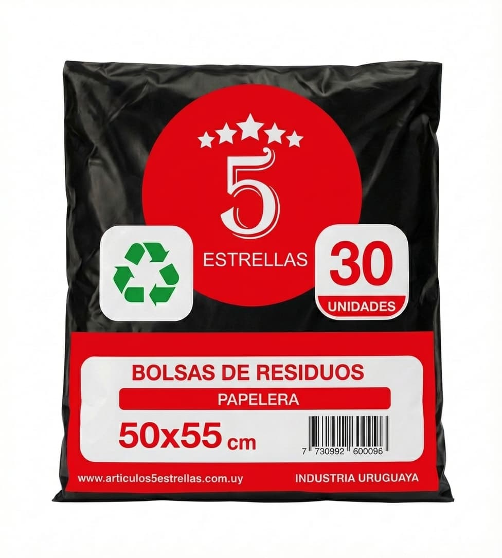 Bolsa de Residuo Plana Papelera x30 unidades